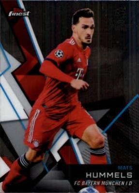 Mats Hummels 2018 Topps Finest UEFA 22
