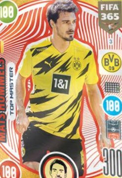 Mats Hummels 2021 Panini Adrenalyn XL FIFA 365