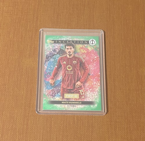 Mats Hummels 2024 Topps Inception UCC Green Foil /99
