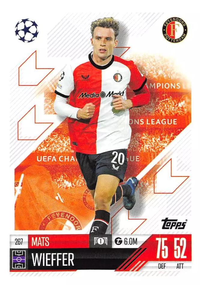 Mats Wieffer 2024 Topps Match Attax UEFA Club Competitions