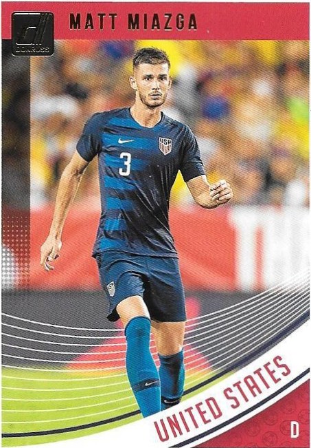 Matt Miazga 2018 Panini Donruss Soccer 174