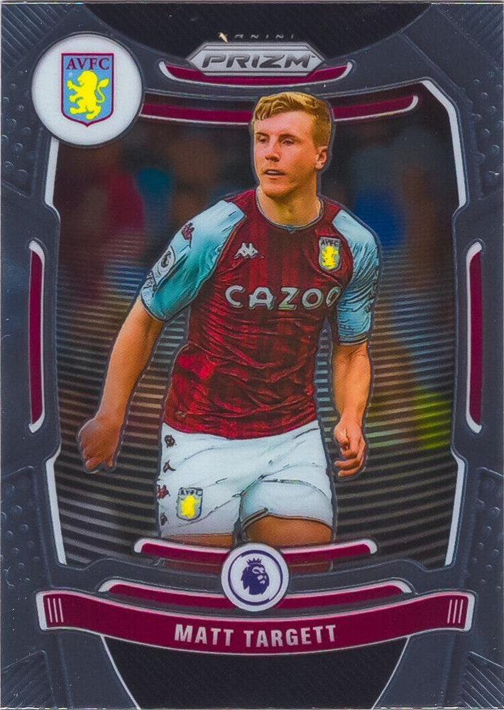 Matt Targett 2021 Panini Prizm Premier League 125