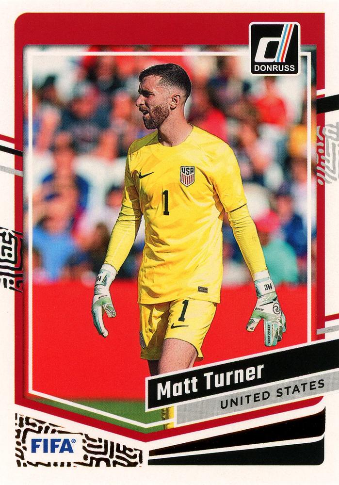 Matt Turner 2023 Panini Donruss