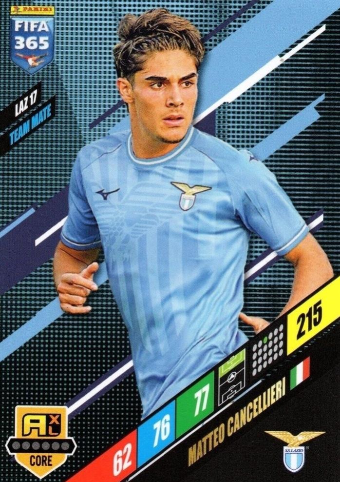 Matteo Cancellieri 2024 Panini Adrenalyn XL FIFA 365