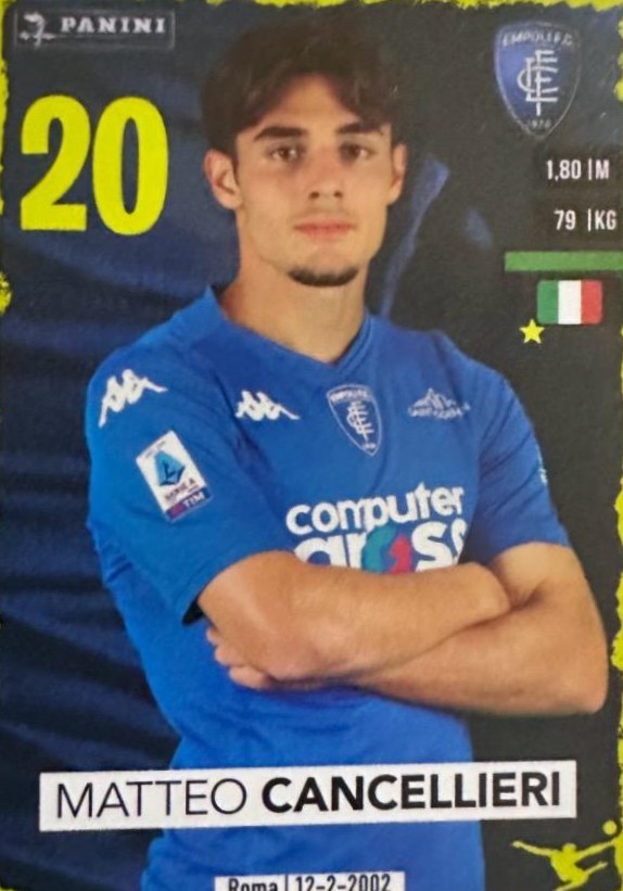 Matteo Cancellieri 2023 Panini Calciatori Stickers
