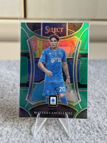 Matteo Cancellieri 2023 Panini Select Serie A Green Prizm /5