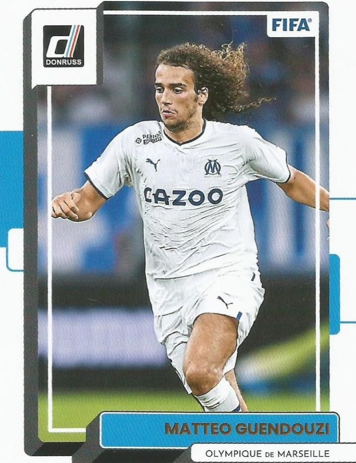 Matteo Guendouzi 2022 Panini Donruss Soccer 92