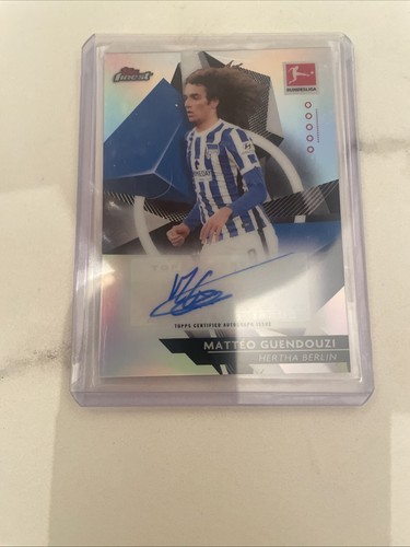 Matteo Guendouzi 2020 Topps Finest