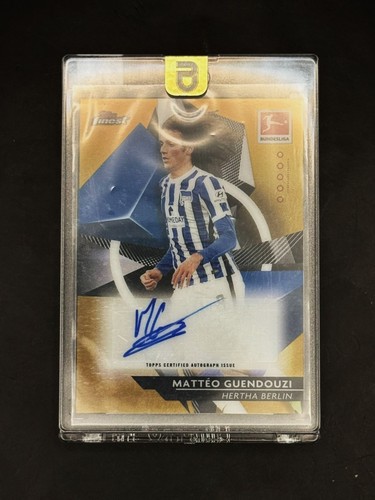 Matteo Guendouzi 2020 Topps Finest /25