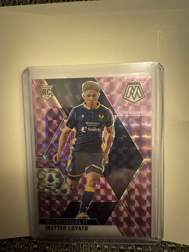 Matteo Lovato 2020 Panini Mosaic Pink Prizm /49