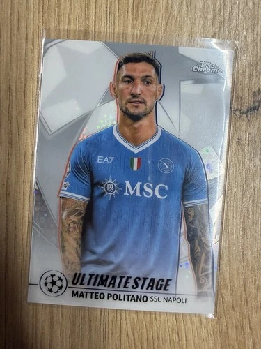 Matteo Politano 2025 Topps Chrome