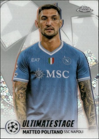 Matteo Politano 2025 Topps Chrome #US-40