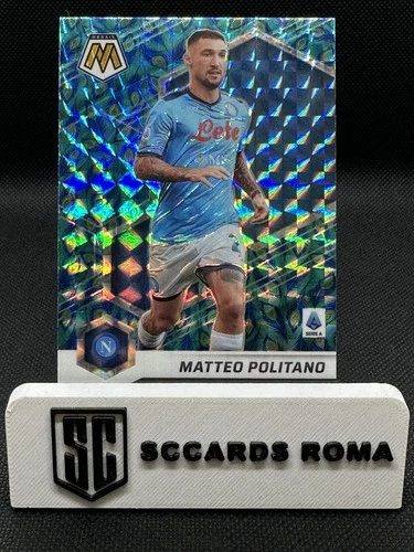Matteo Politano 2021 Panini Mosaic Peacock
