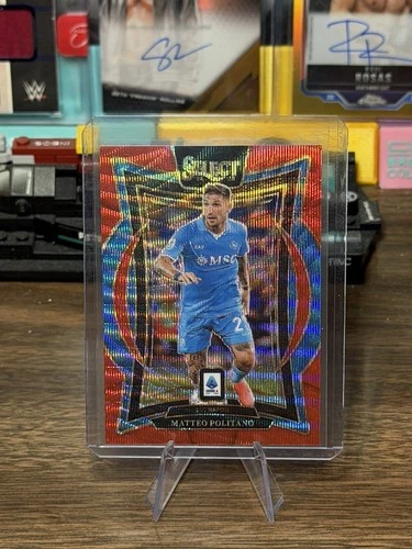 Matteo Politano 2024 Panini Select Red Wave /38