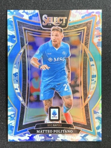 Matteo Politano 2024 Panini Select Terraza Invierno Camuflaje /30