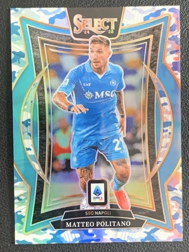 Matteo Politano 2024 Panini Select Winter Camo /30