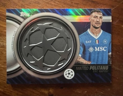 Matteo Politano 2026 Topps UEFA Club Competition Flagship