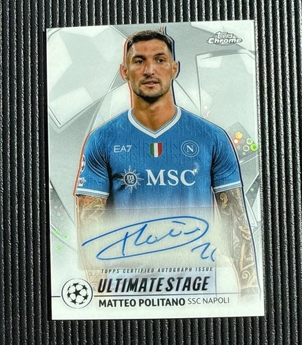 Matteo Politano 2025 Topps UEFA Flagship
