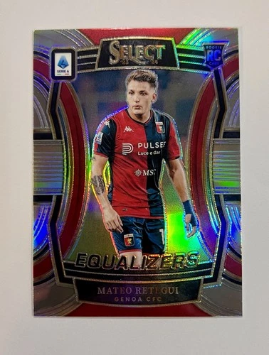 Matteo Retegui 2024 Panini Select Prizm Refractor