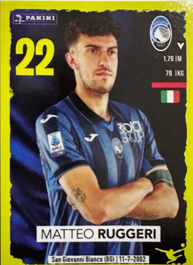 Matteo Ruggeri 2023 Panini Calciatori Stickers