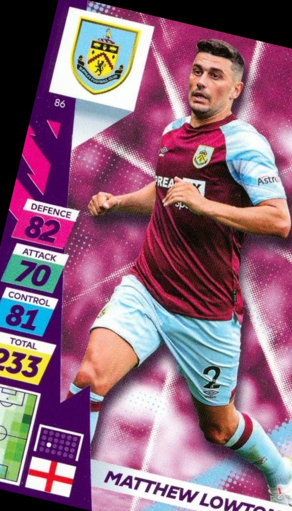 Matthew Lowton 2021 Panini Adrenalyn XL Premier League Plus