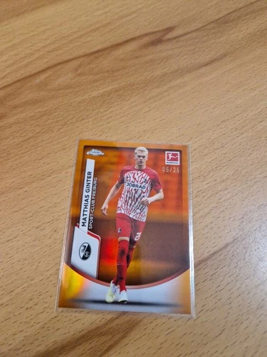 Matthias Ginter 2023 Topps Bundesliga Chrome Orange /25