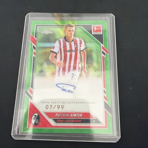 Matthias Ginter 2025 Topps Chrome Green /99