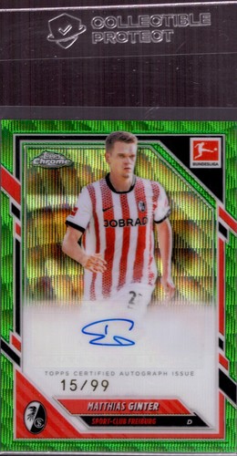 Matthias Ginter 2025 Topps Chrome Green Wave /99