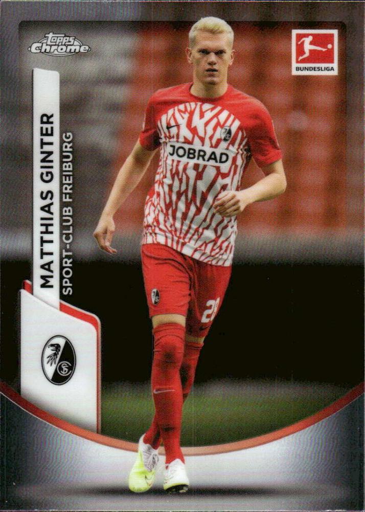 Matthias Ginter 2023 Topps Chrome Bundesliga