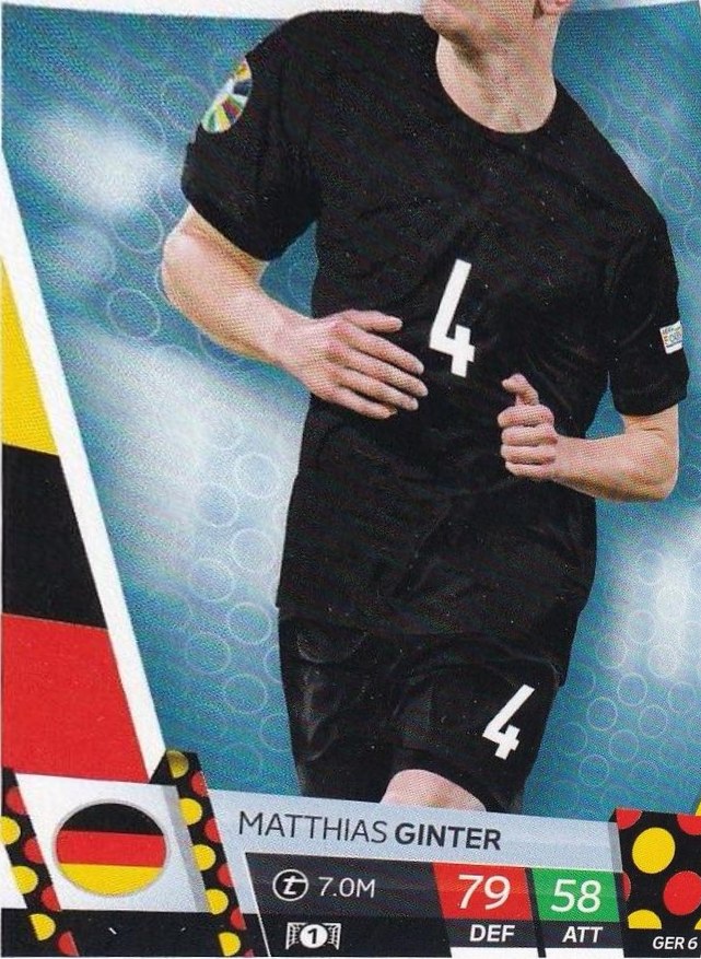 Matthias Ginter 2024 Topps Match Attax UEFA EURO