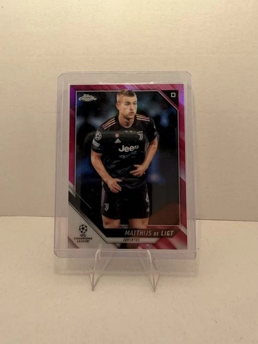 Matthijs de Ligt 2021 Topps Chrome 153/175