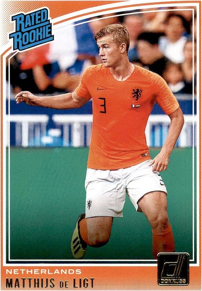 Matthijs de Ligt 2018 Panini Donruss Soccer 195