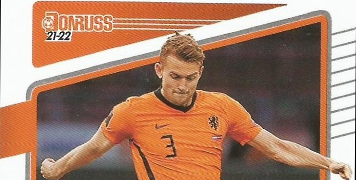 Matthijs de Ligt 2021 Panini Donruss Soccer 97