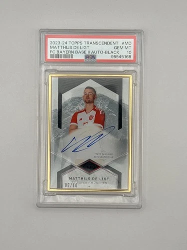 Matthijs de Ligt 2023 Topps FC Bayern Transcendent /10