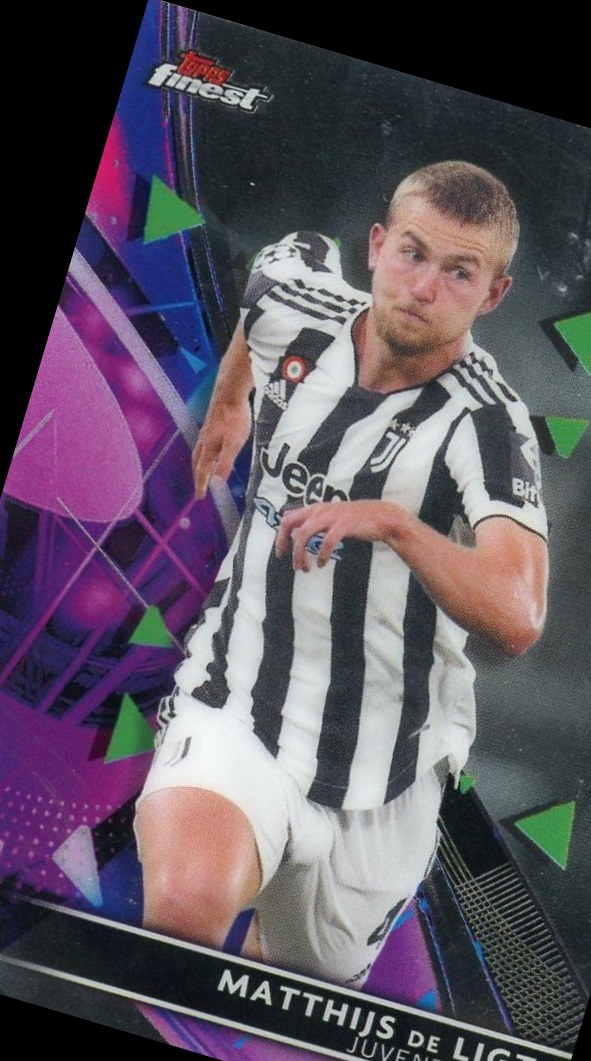 Matthijs de Ligt 2021 Topps Finest UEFA 13