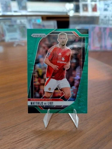 Matthijs de Ligt 2024 Panini Prizm Green
