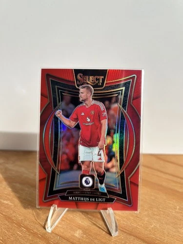 Matthijs de Ligt 2024 Panini Select Red