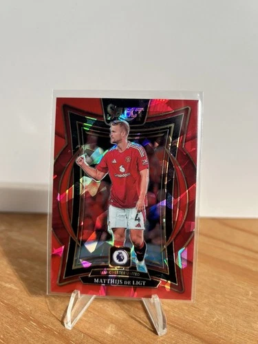 Matthijs de Ligt 2024 Panini Select Red Ice