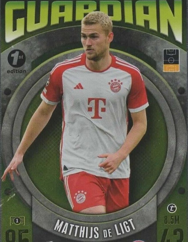 Matthijs de Ligt 2023 Topps Match Attax UEFA Club Competitions