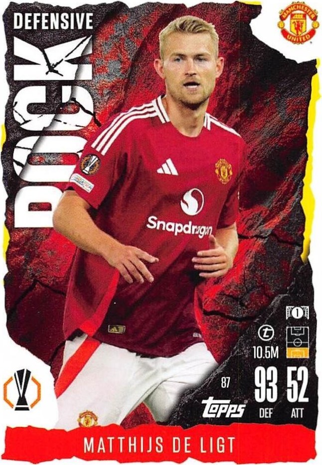 Matthijs de Ligt 2024 Topps Match Attax UEFA Club Competitions Extra