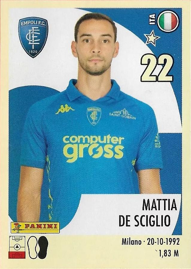 Mattia De Sciglio 2024 Panini Calciatori Stickers