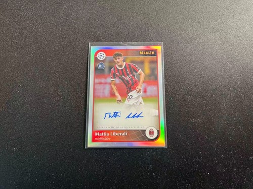 Mattia Liberali 2024 Topps Merlin Chrome Silver
