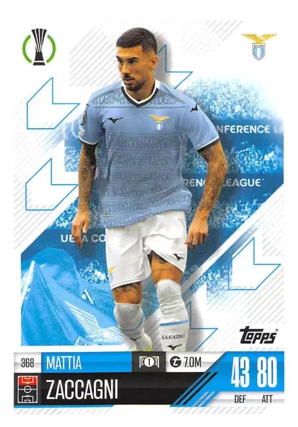 Mattia Zaccagni 2024 Topps Match Attax UEFA Club Competitions