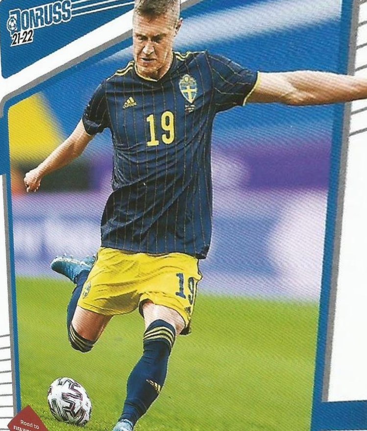 Mattias Svanberg 2021 Panini Donruss Soccer 19