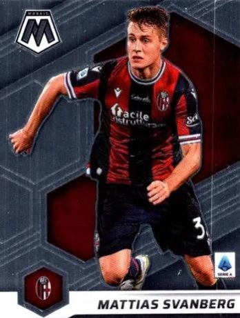 Mattias Svanberg 2021 Panini Mosaic Serie A