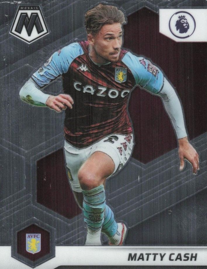 Matty Cash 2021 Panini Mosaic Premier League