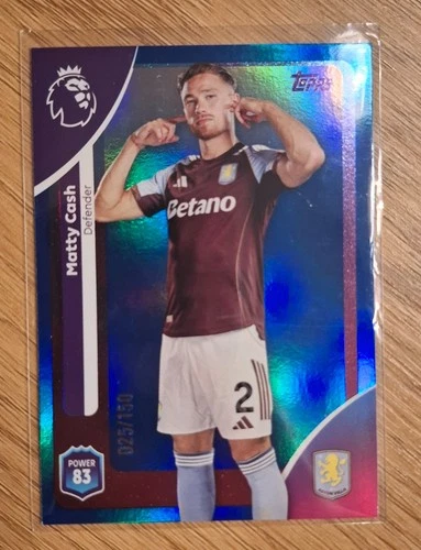 Matty Cash 2025 Panini Premier League /150
