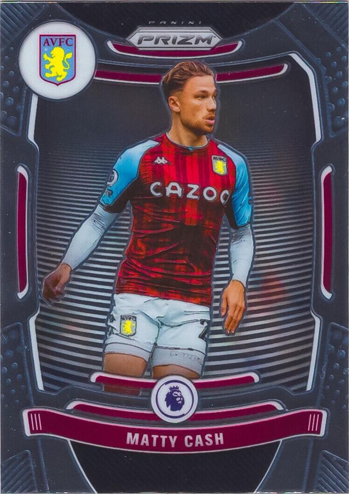 Matty Cash 2021 Panini Prizm Premier League 124