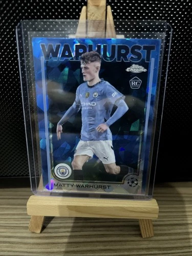 Matty Warhurst 2024 Topps Chrome Sapphire