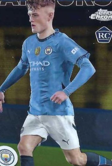 Matty Warhurst 2024 Topps Chrome UEFA Club Competitions